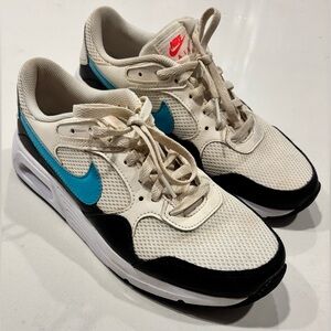 WOMENS NIKE AIR MAX SC SAIL-TURQUOISE BLUE-BLACK SIZE 9.5